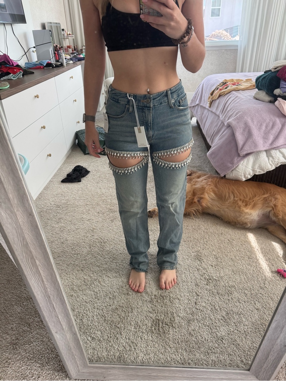 Good American Icon Straight Jean